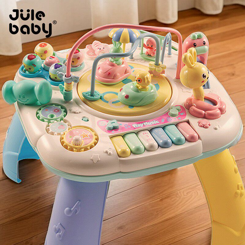 婴儿玩具6个月以上儿童1到3岁一宝宝0早教益智周岁礼物幼儿游戏桌,玩具/童车/益智/积木/模型,摇铃,淘宝优惠券,粉丝福利购,淘宝优惠卷