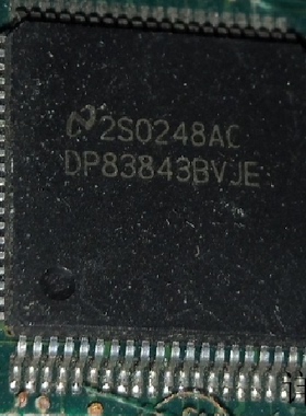 DP83843BVJE全新原装 原厂渠道 咨询下单 保证质量