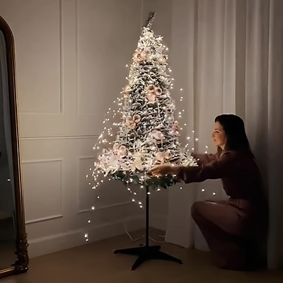 可折叠大圣诞树发光仿真家用客厅