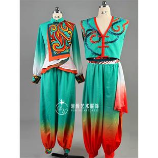 出租丰收喜悦秧歌舞服装民间舞演出服农民丰收节打鼓舞龙服装定制