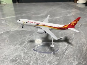 波音737海南航空16cm20cm实心合金飞机模型777海航客机航模带轮子