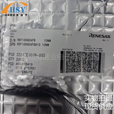 R5F100GEAFB#10处理器单片机芯片