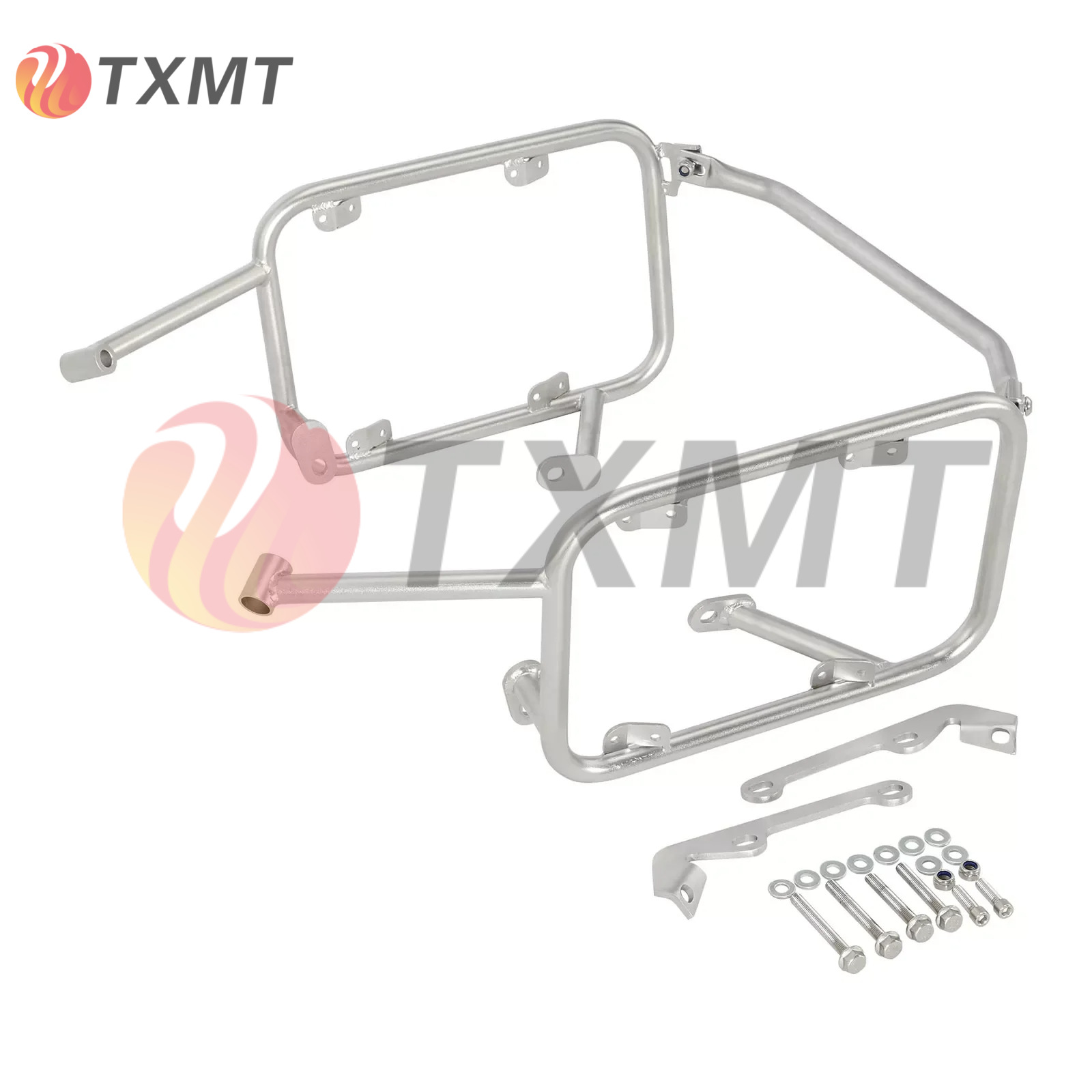 适用宝马R1300GS 2023-2025年 改装不锈钢三箱边箱尾箱支架行李架