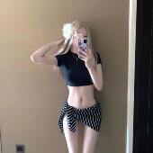 AYSTUDIO2025新款 比基尼性感纯欲风黑白条纹度假泡温泉分体泳衣女