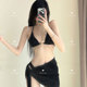 aystudio比基尼性感三件套沙滩度假泳衣慎婕同款 欧美bikini温泉