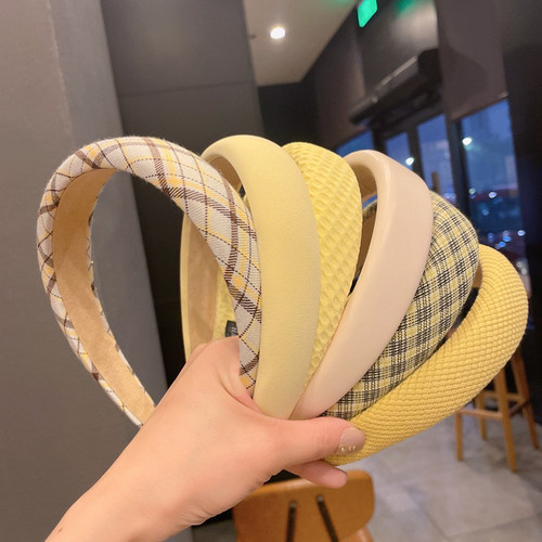 早春气质少女高颅顶不勒头发箍