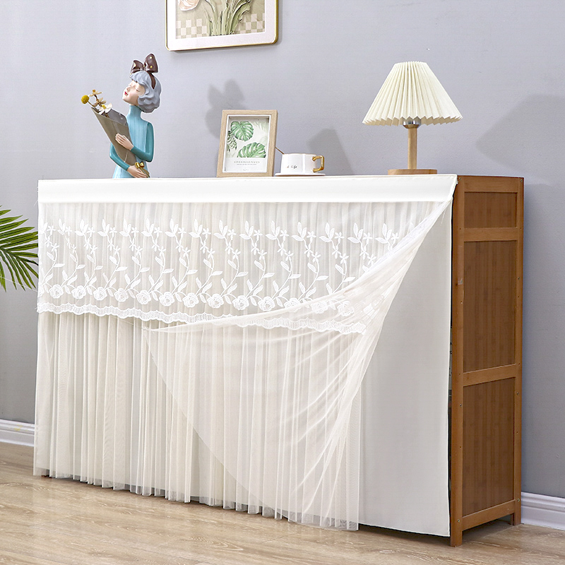 柜子杂物遮丑帘门帘厨房橱柜遮挡帘拉帘鞋架衣柜防尘帘免打孔布帘