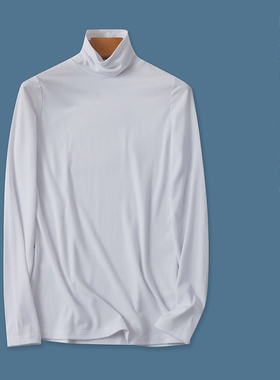 高领打底衫  冬季新外贸女装简约百搭套头长袖纯色内搭外穿28615