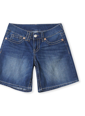 牛仔短裤  夏季新款女装时尚低腰拉链纽扣口袋阔腿休闲短裤32459