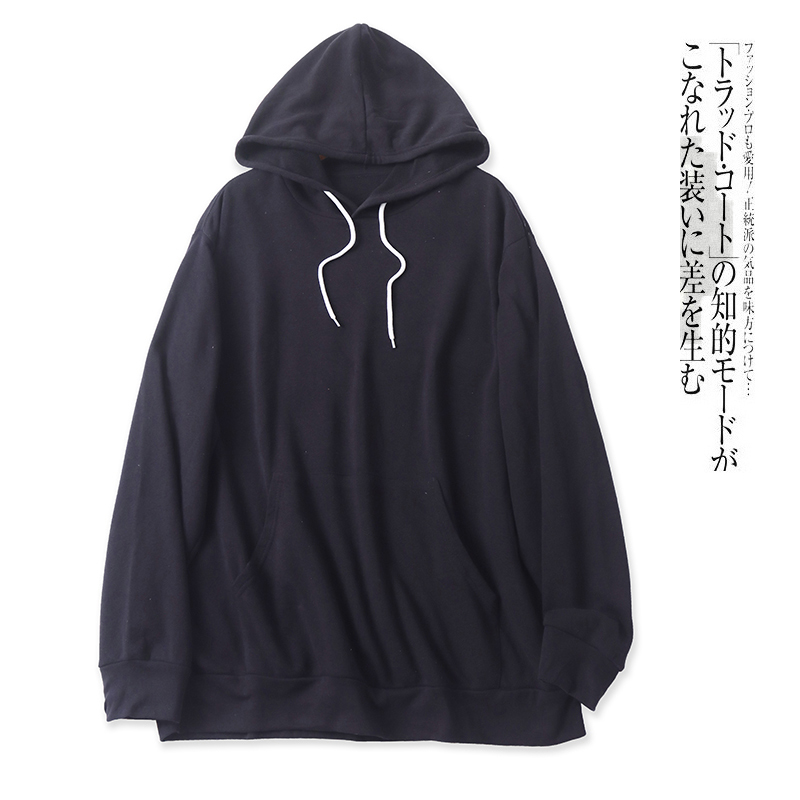 大版加绒卫衣 秋冬新外贸男女同款连帽领套头长袖袋鼠兜卫衣30006