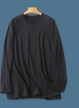 打底T恤  春秋新外贸女装简约圆领套头长袖纯色弹力内搭外穿28302