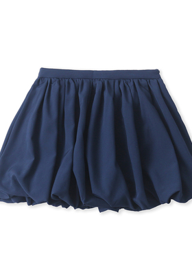 花苞短半裙  夏季新款外贸女装时尚自然腰侧拉链显瘦半身裙33906