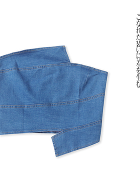 露脐牛仔抹胸 夏季新款外贸女装时尚性感不规则领侧拉链显瘦31798