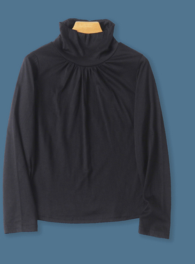 日单打底衫 秋冬新款女装修身高领长袖内搭外穿弹力套头上衣32406