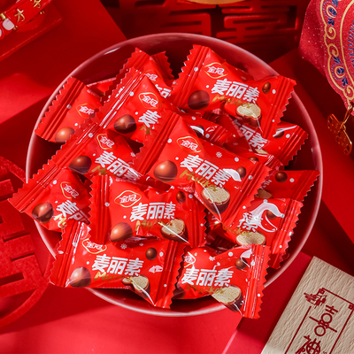 金冠麦丽素牛奶夹心巧克力豆