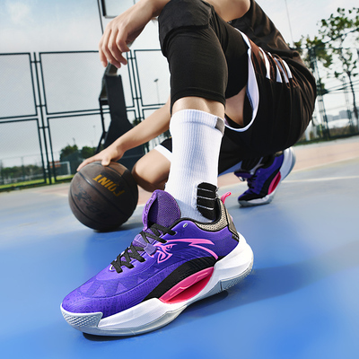 狂潮6篮球鞋男款超轻V2摩擦有声