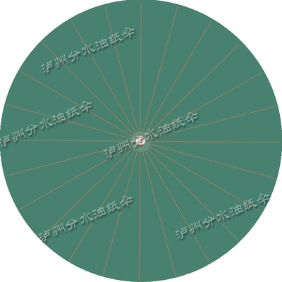 舞蹈拍照道具墨绿色装饰伞