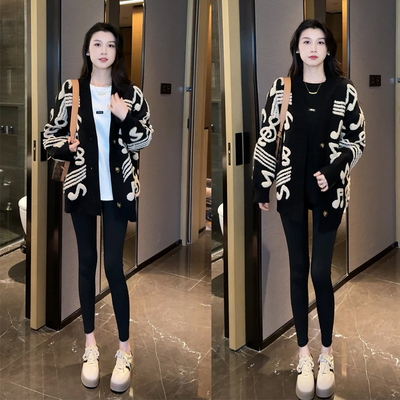 秋冬季毛衣开衫外套女士