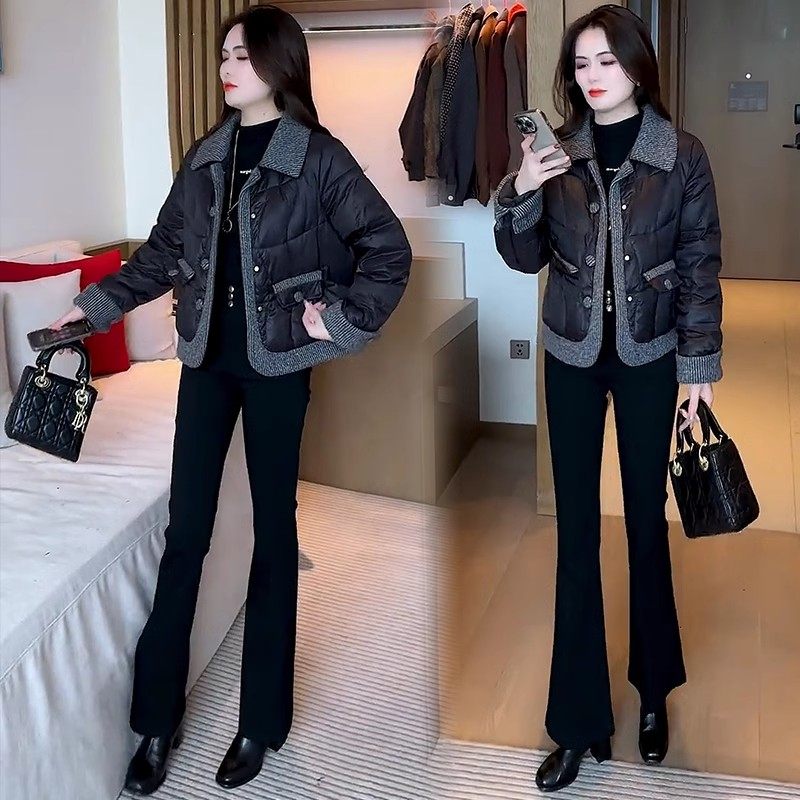 轻薄羽绒棉服女冬季保暖