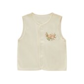 宝宝背心马甲 拉比婴儿马甲2025秋冬长绒棉双层新款 商场同款