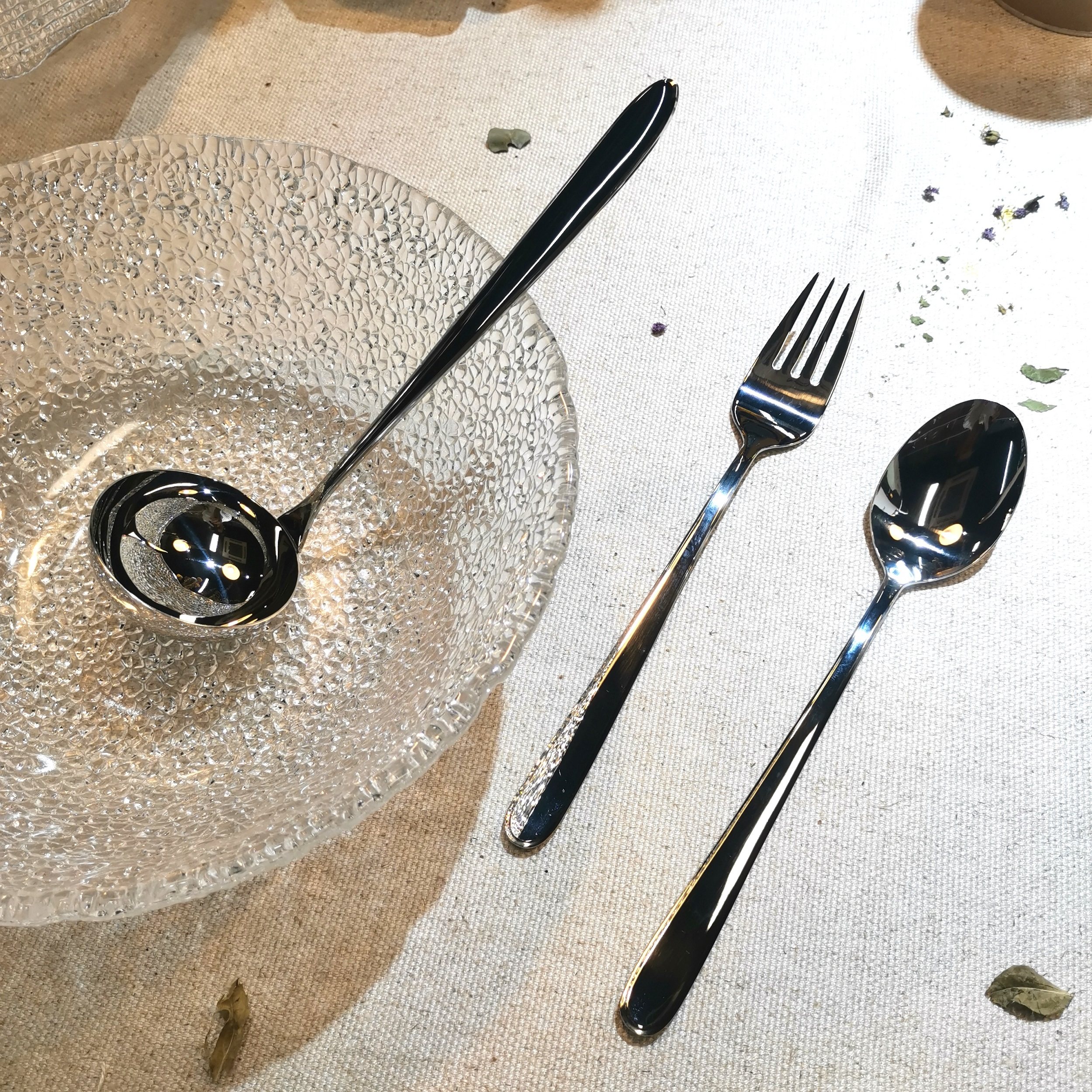 德国WMF福腾堡18/10不锈钢进口糖夹公勺叉汤勺酒具冰夹餐巾圈捡漏