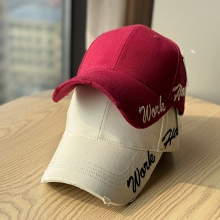 2026新款潮牌美式硬顶棒球帽女宽檐遮阳鸭舌帽男款百搭休闲显脸小