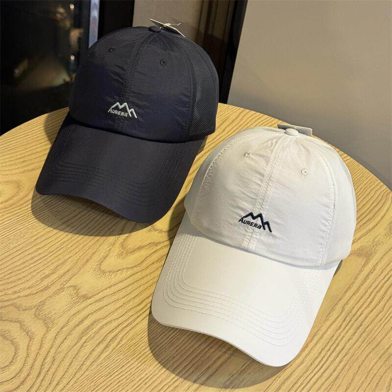 2025新款夏季速干轻薄透气棒球帽子男款旅游遮阳帽女防晒防紫外线