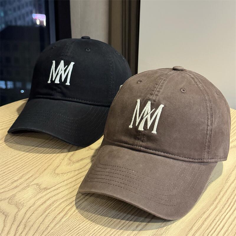 秋季个性休闲百搭M字母棒球帽