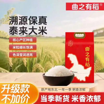 曲之有稻10斤泰来大米原产地直发