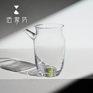 雅悟堂橄榄石水晶玻璃公道杯仿宋茶壶高档耐高温茶海功夫茶器具
