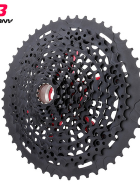 BOLANY 山地自行车飞轮XD 12速9-50T大齿一体镂空铝合金支架