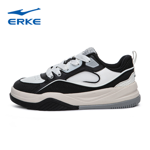 鸿星尔克运动鞋女款2026春时尚轻便舒适透气休闲板鞋 12126101196