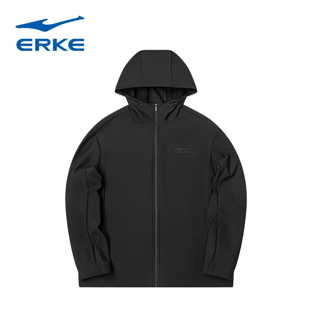 鸿星尔克针织运动上衣男2026春时尚休闲户外运动外套 11226103156