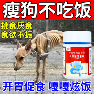 狗狗不吃饭专用消食片小狗挑食厌食调节食欲助消化长肉宠物开胃片