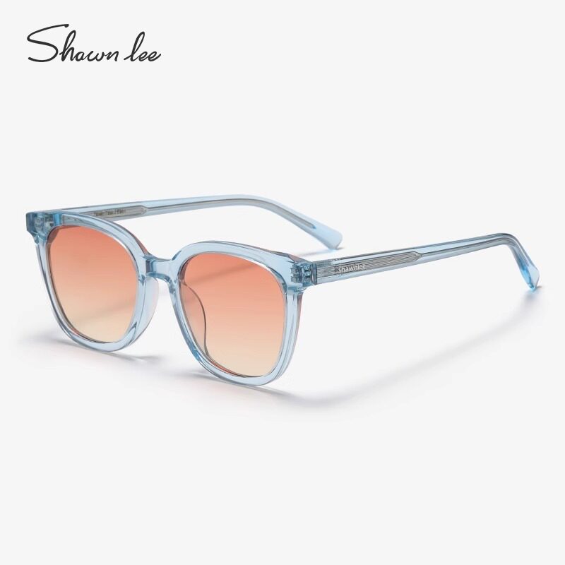 Shawnlee蓝色墨镜女高级感ins风防晒遮阳防紫外线开车太阳眼镜框