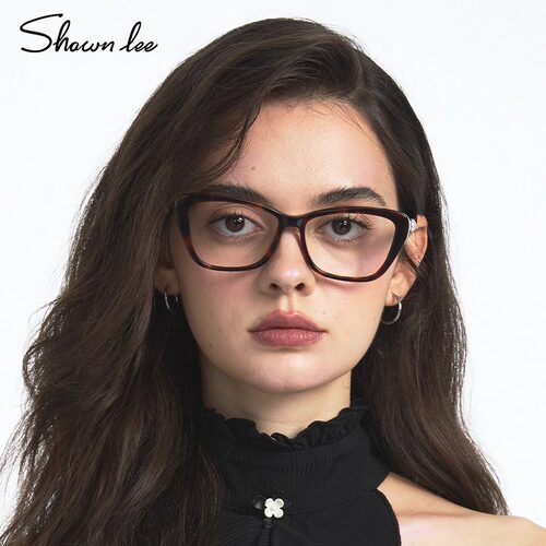 Shawnlee2025新款时尚典雅眼镜女防蓝光近视眼镜框配近视度数镜架