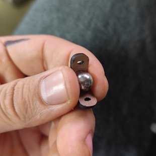 弹弓海派搂兜速射皮兜尺寸28长中间8 适合8珠8.5珠 100个包邮