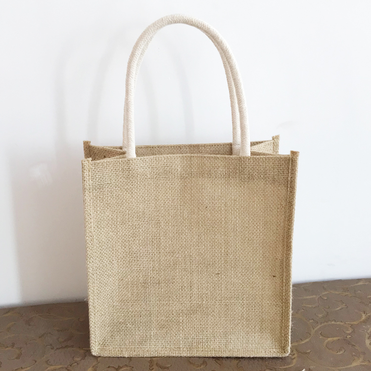 小袋子精美高档礼品袋麻布简易