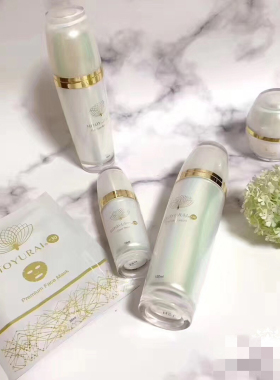 HITOYURAI30日本东京专利神经千细包化妆水120ml乳液80ml乳霜精华