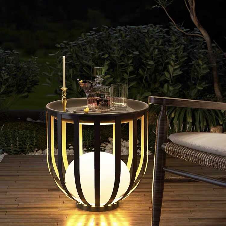 户外太阳能庭院别墅花园落地灯