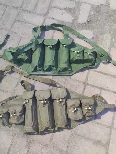 80年代库存新56冲7.62携行具帆布