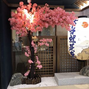 仿真樱花树大型桃花树许愿树室内酒店商场客厅装饰造景植物婚庆