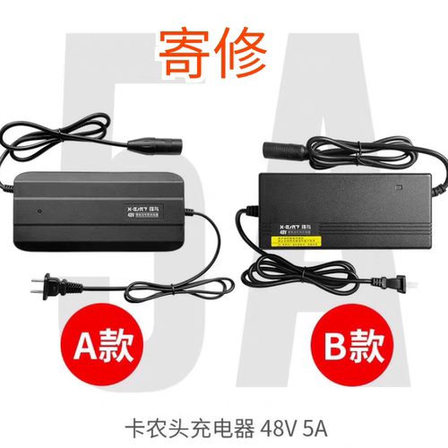 寄修锋鸟X1D1赛博代驾车专用48V锂电池艾特能充电器不亮灯不充电