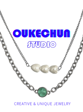 合金钛钢链条女清新配饰甜酷辣妹