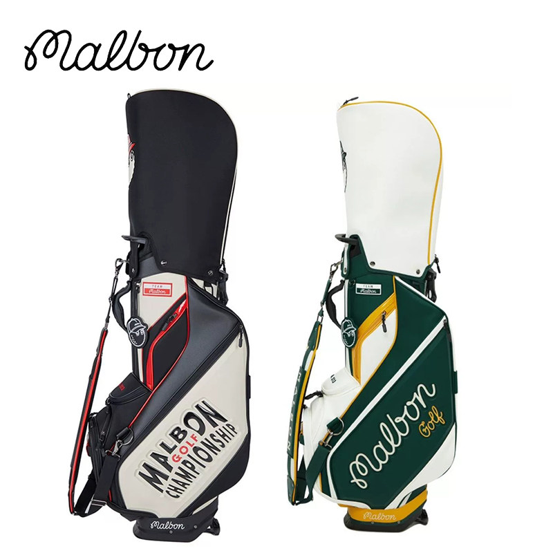 新款韩国Malbon高尔夫球包标准支架包职业男女通用球杆轻便PU防水