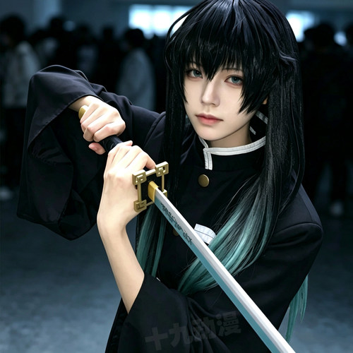 鬼灭之刃时透无一郎和风cos服