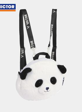 威克多victor胜利羽毛球包迷你型1016单双肩手提拎小熊猫卡通收纳