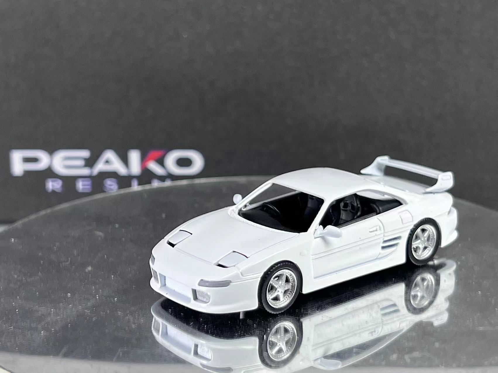 Peako 1:64 丰田 MR2 SW20 TRD 2000 GT 可翻灯 合金汽车模型