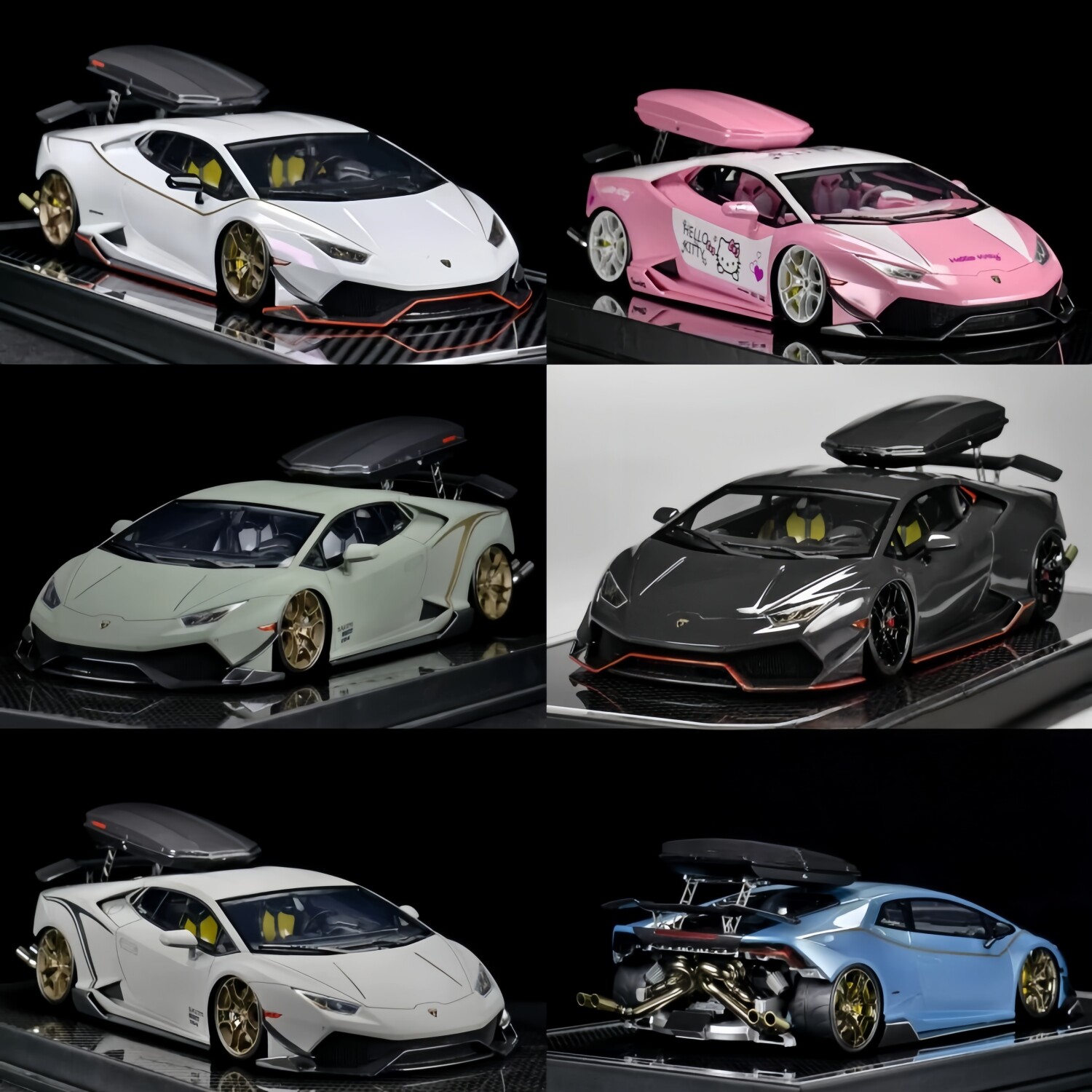 MCM 1:18 Cartelfunds LP610-4 Twin-Turbo 树脂仿真汽车模型