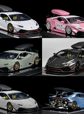 MCM 1:18 Cartelfunds LP610-4 Twin-Turbo 树脂仿真汽车模型